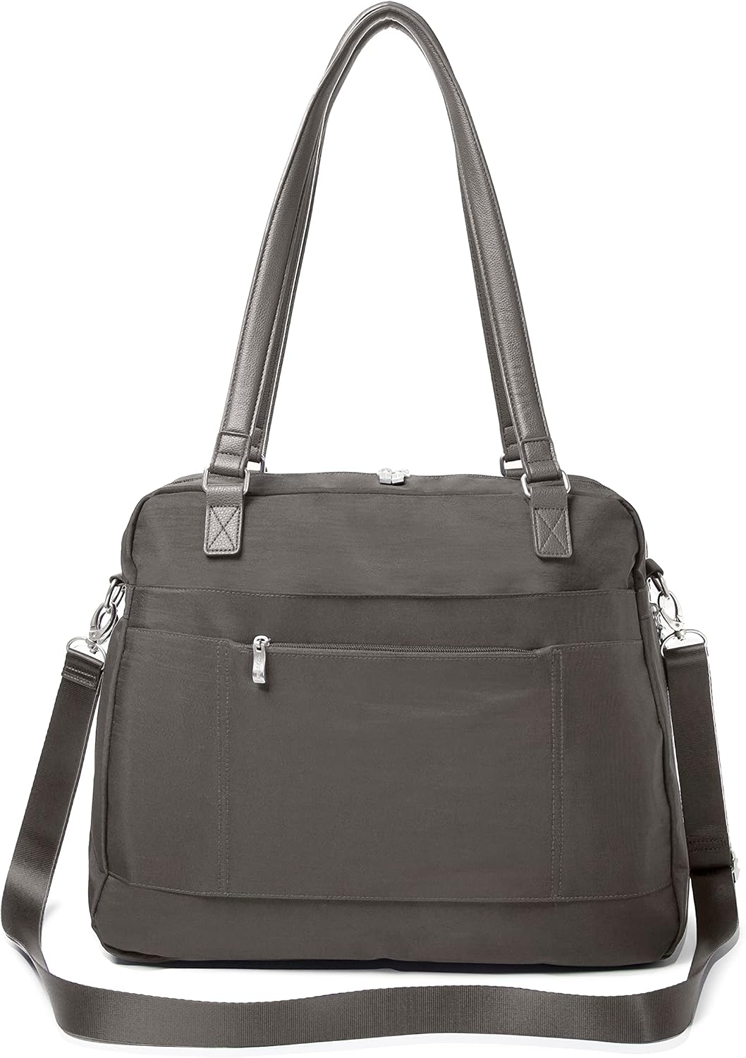 Baggallini Overnight Expandable Laptop Tote with RFID Phone Wristlet