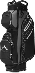 uniHimal 14 Way Golf Cart Bag Featuring Full-Length Divider Top and Multiple Pockets, Golf Bag for Men with Handles and Rain Cover