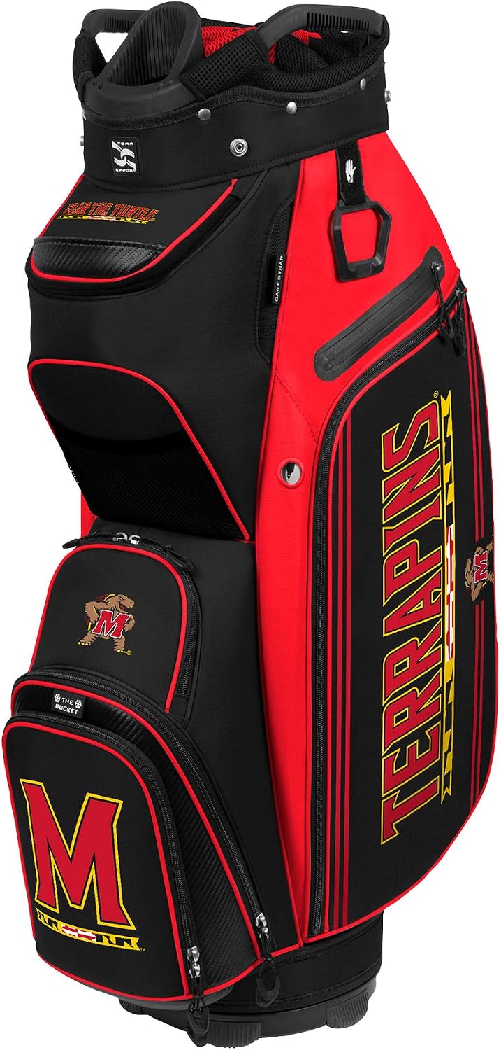 Team Effort NCAA The Bucket III Cooler Cart Golf Bag