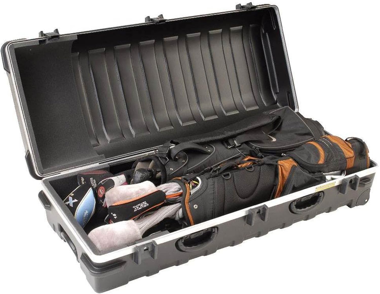 SKB Staff ATA Hard Shell Plastic Golf Travel Case for Cart Bags