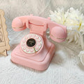 Audio GuestBook for Wedding, Vintage Audio Guest Book Record Messages, Guest Book Telephone Record Customized Voice Message for Wedding Party(Color:Pink)