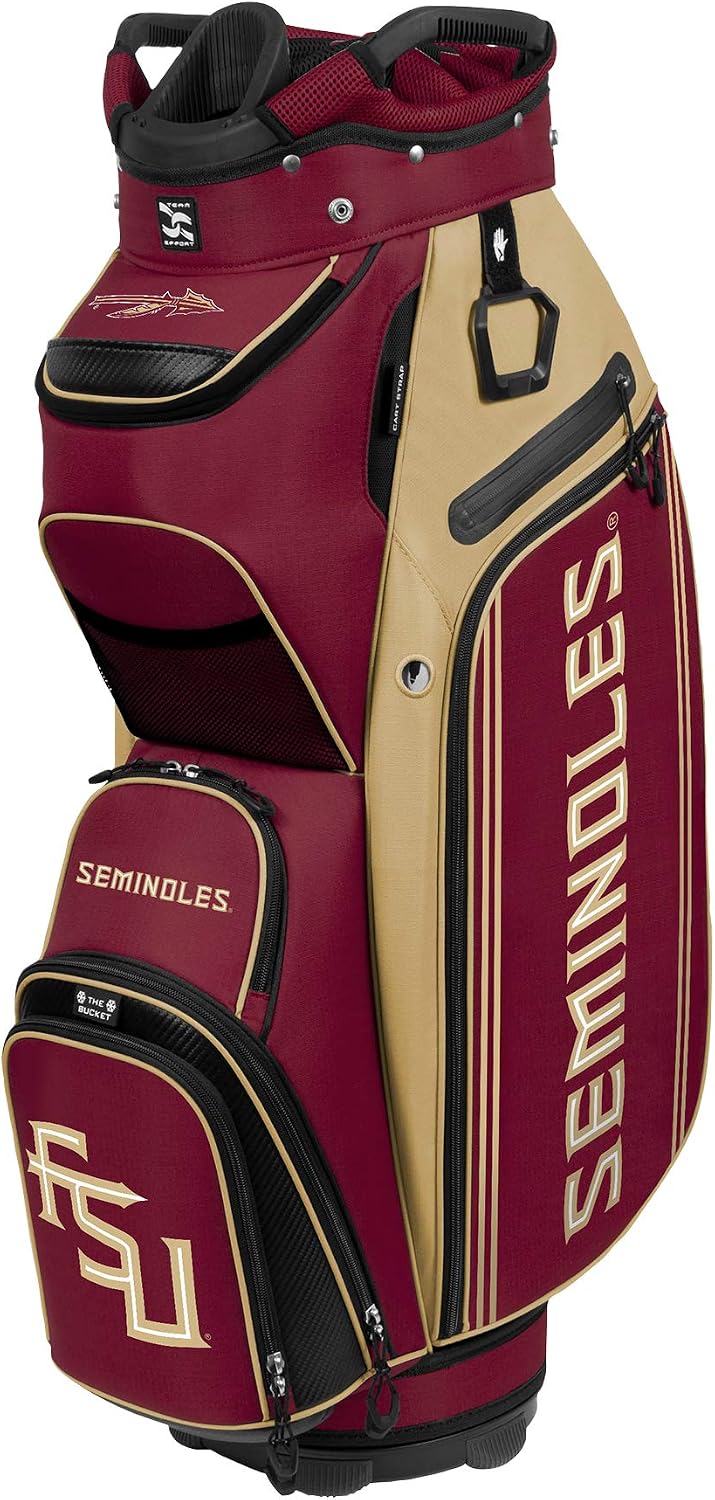Team Effort NCAA The Bucket III Cooler Cart Golf Bag