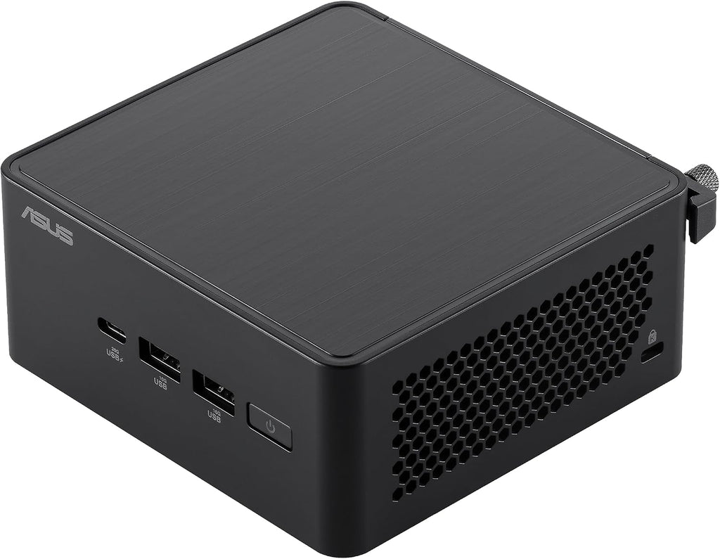 ASUS NUC 14 Pro Slim Barebone with Intel 14th Gen Core 3 100U, Up to 96GB DDR5 RAM, Triple Storage Design, Thunderbolt™ 4, Wi-Fi 6E & Bluetooth 5.3, Toolless Chassis Access, with VESA Mount Included
