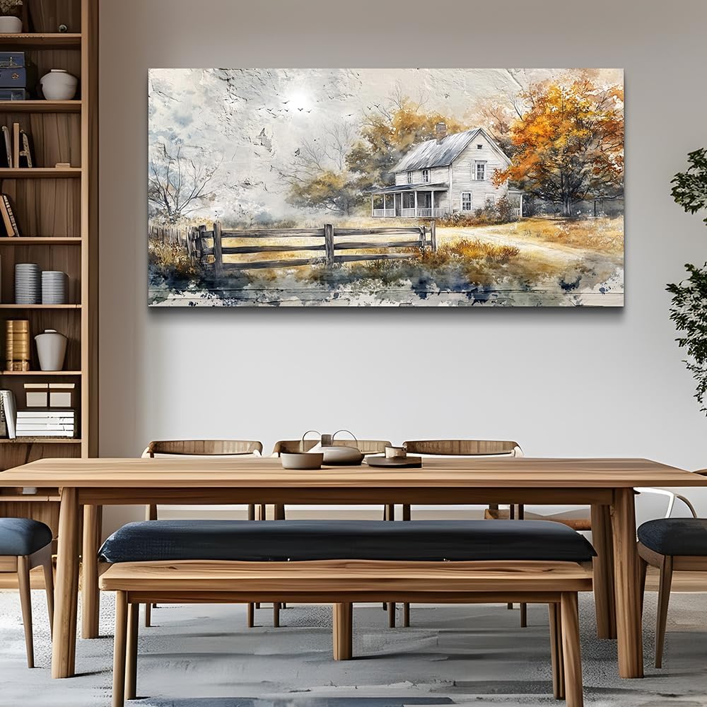 KELIYUAN Wall Decor Large Canvas Painting Wall Art For Bedroom Living Room Decoration Abstract Ink Landscape Painting Art Print Picture Room For office Farmhouse Home Decor Home Aesthetics 30x60 In