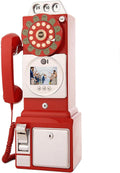 Video Audio Guest Book Wedding Phone,1080p HD Video Phone Guestbook, Customized Video Message, Preserve Your Special Occasions, for Graduations,Wedding, Birthday,Red-32GB
