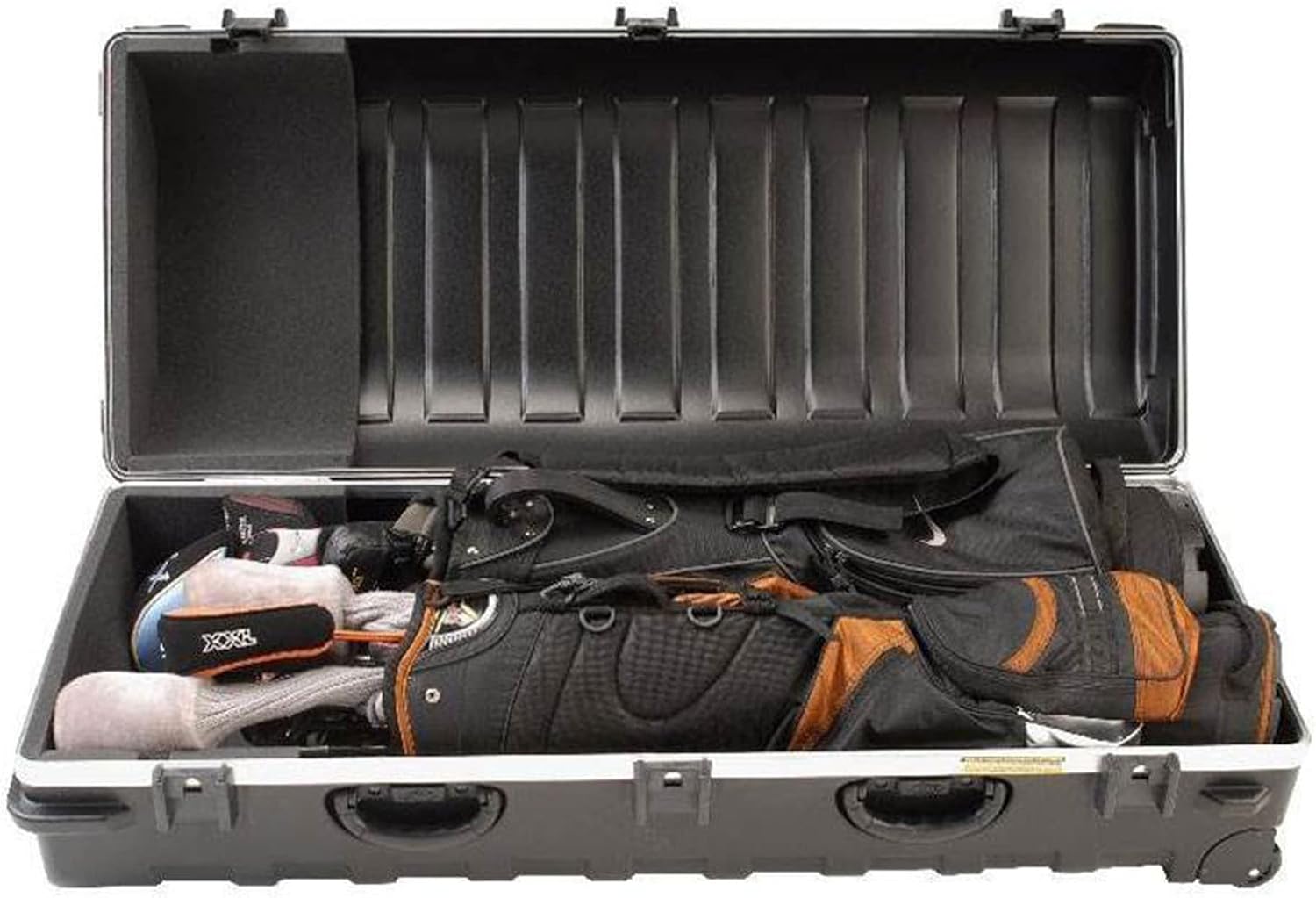 SKB Staff ATA Hard Shell Plastic Golf Travel Case for Cart Bags