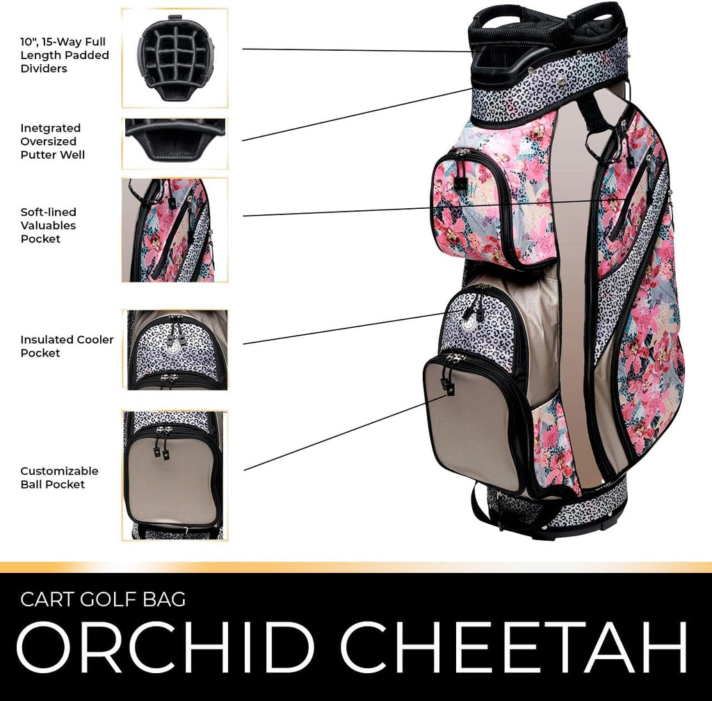 Glove It Women's Golf Bag, Lightweight Golf Cart Bag for Ladies