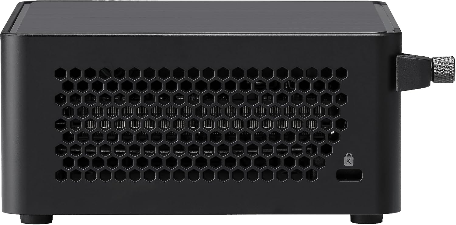 ASUS NUC 14 Pro Slim Barebone with Intel 14th Gen Core 3 100U, Up to 96GB DDR5 RAM, Triple Storage Design, Thunderbolt™ 4, Wi-Fi 6E & Bluetooth 5.3, Toolless Chassis Access, with VESA Mount Included