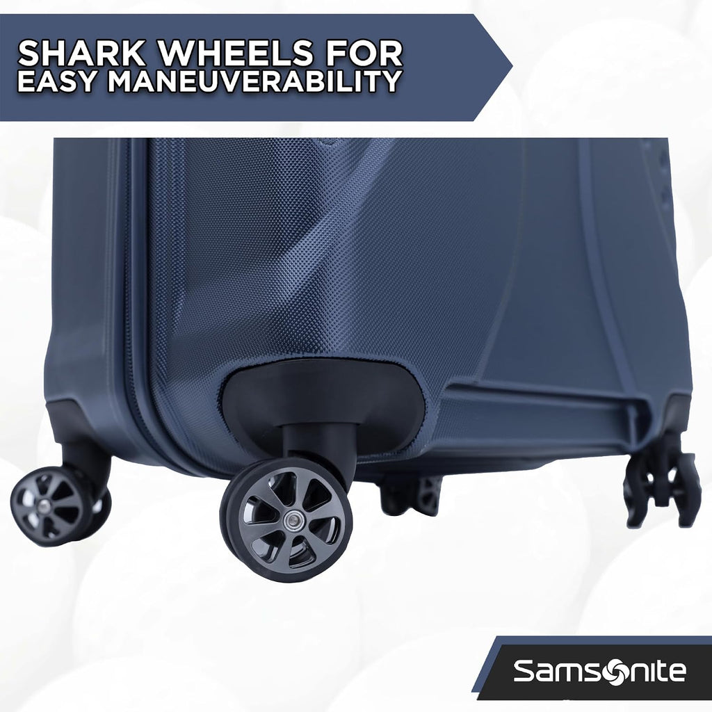 Samsonite Tour Premier Golf Hard Case Golf Travel Bag, Lightweight & Durable ABS Shell, 360 Degree Multi-Directional 'Shark Wheels'