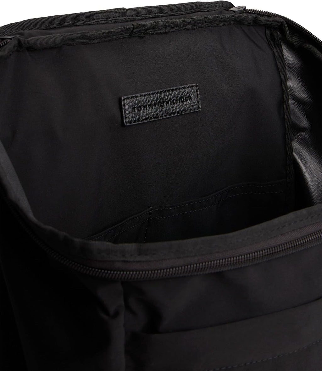 Tommy Hilfiger Mens Travel Packable Backpack,BLACK One Size