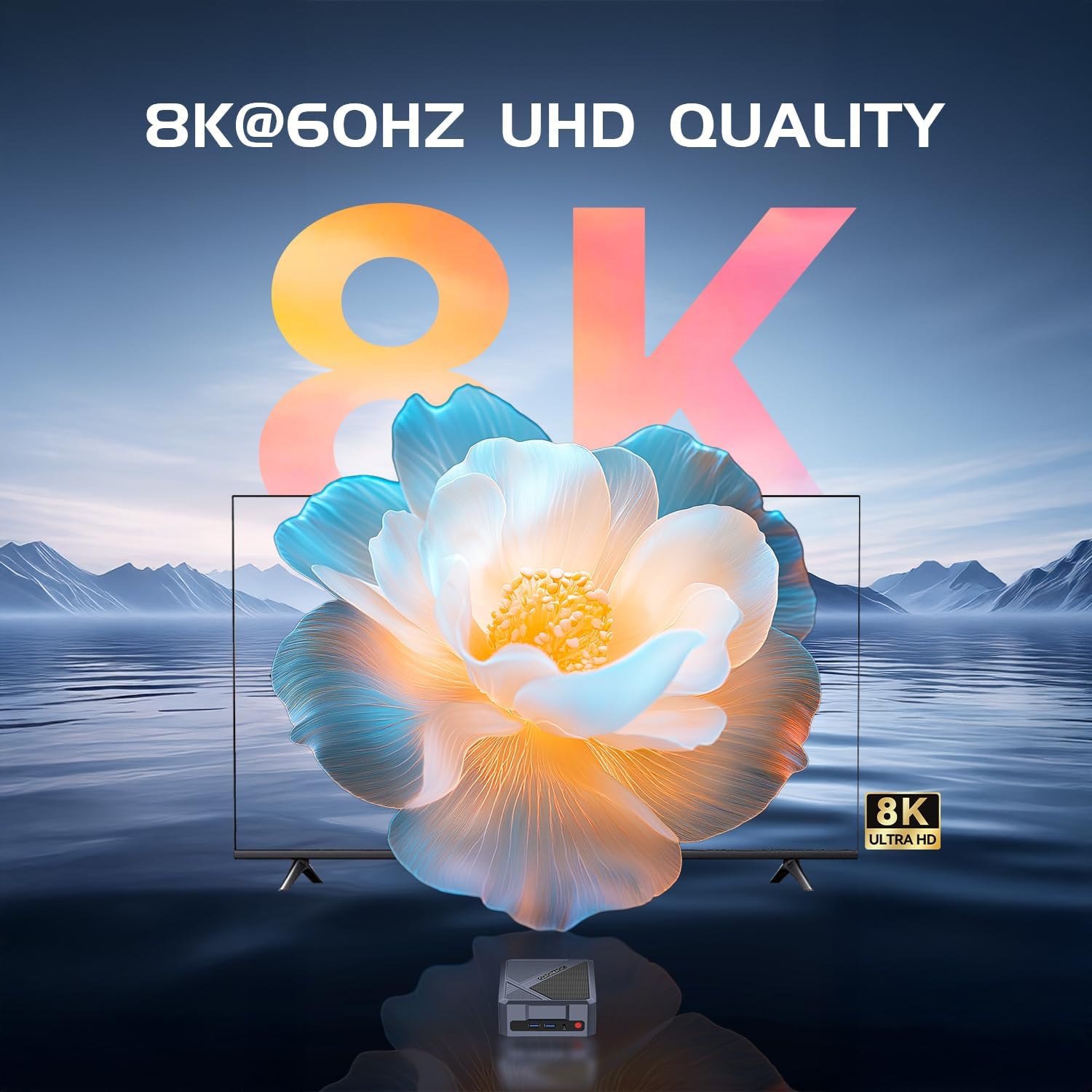 A1 Mini PC Oculink, Ryzen 7 7840HS, 32GB DDR5 1TB M.2 PCIe 4.0 SSD, Radeon 780M GPU Mini Desktop PC, 8K-USB 4.0, WiFi 6E, BT 5.2, 2.5G LAN, Mini Computers for Home/Office/Gaming