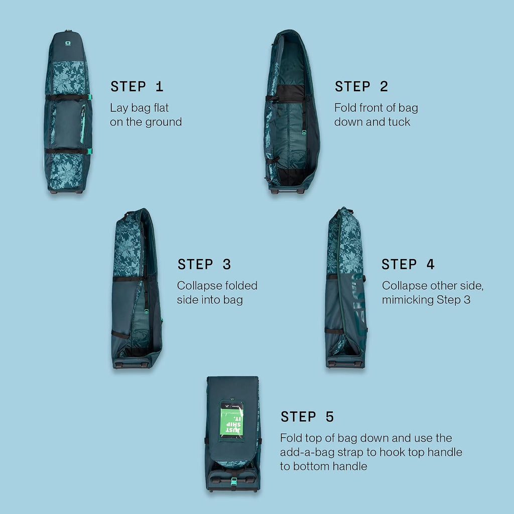 OGIO Golf Wheeled Travel Bag (for Golf Bag and Clubs)