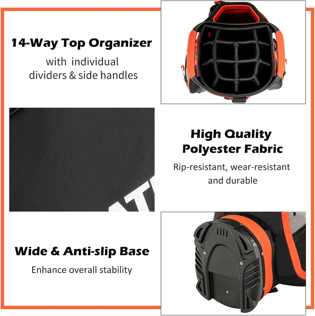 Tangkula Golf Cart Bag