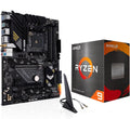 MICRO CENTER AMD Ryzen 9 5900XT Desktop Processor with ASUS TUF Gaming B550-PLUS WiFi II AM4 ATX Gaming Motherboard (DDR4, PCIe 4.0, WiFi 6, 2.5Gb LAN, USB 3.2 Gen 2)