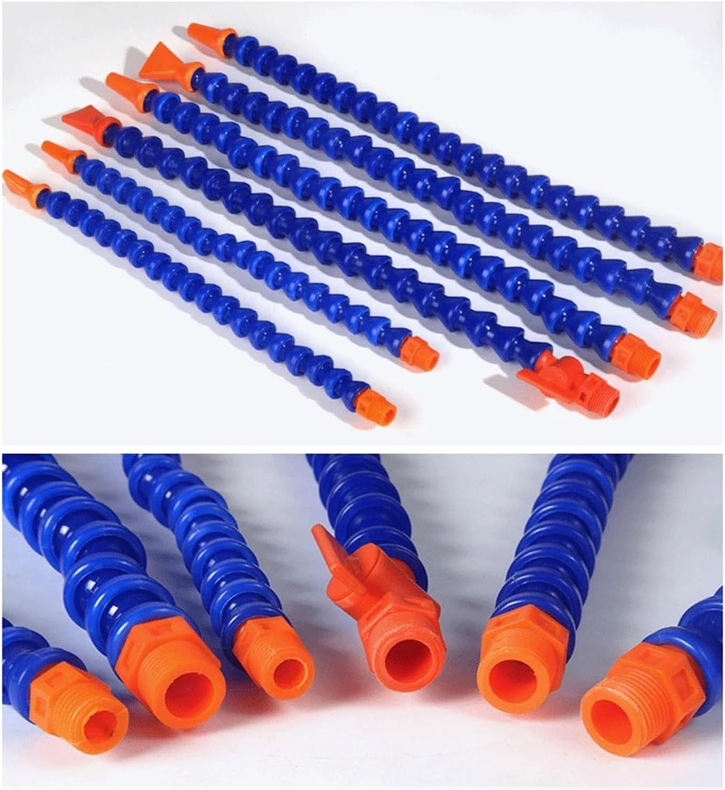cnc milling machine mist cooling. 1/2 3/8 1/4'' Cooling Pipe Male Thread 300~700mm with Nozzle for CNC Milling Lathe(10pcs-switch g1/4 round 500mm)