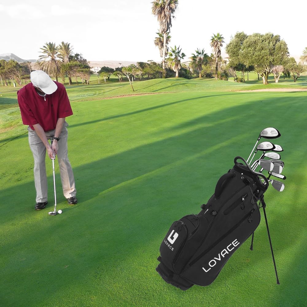 14 Way Golf Stand Bag, Lightweight Golf Bags with Stand for Men and Women