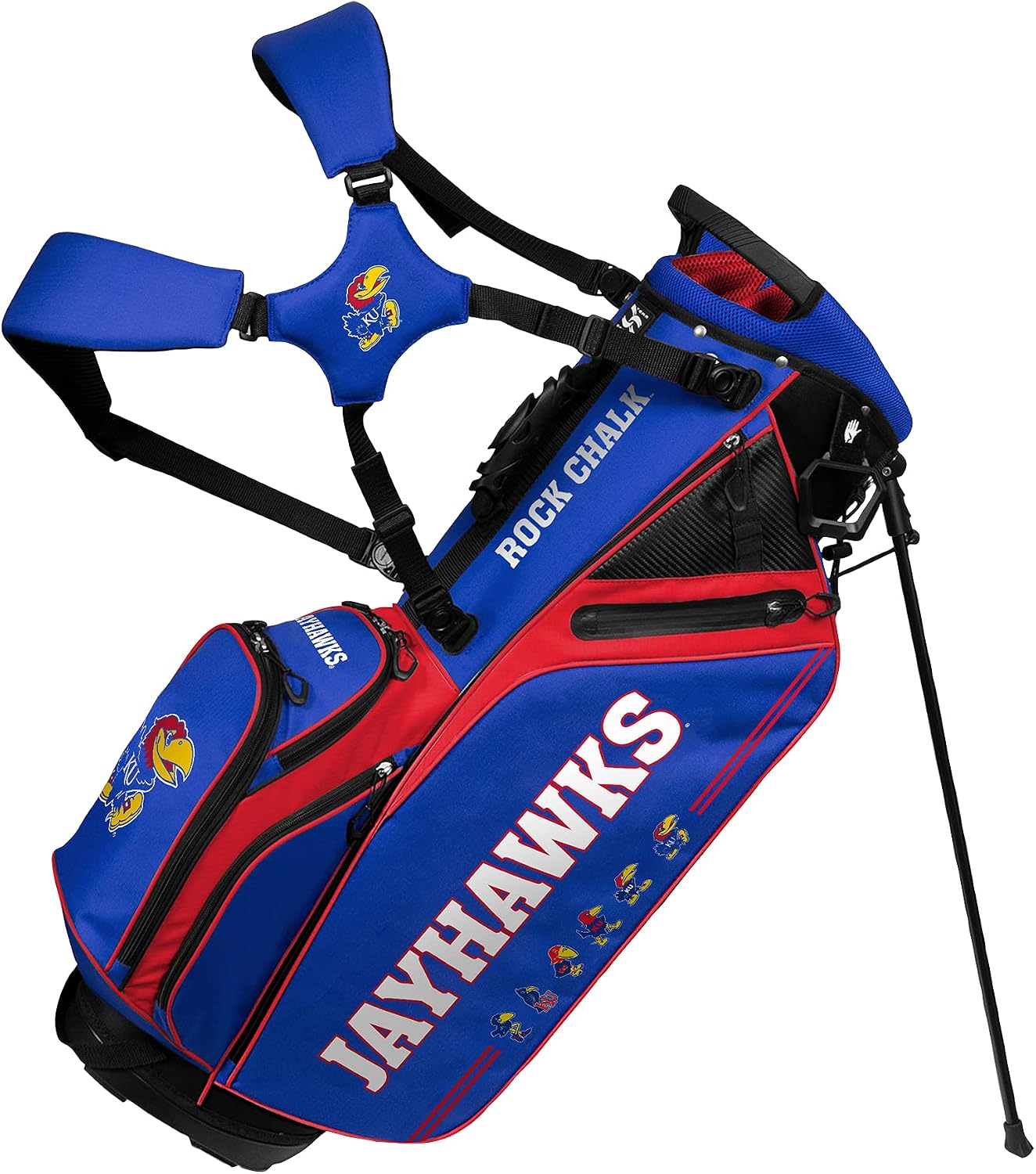 Team Effort NCAA Caddie Carry Hybrid Golf Bag