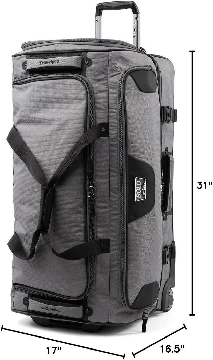 Travelpro Tpro Bold 2.0 30 Inch Drop Bottom Rolling Duffel