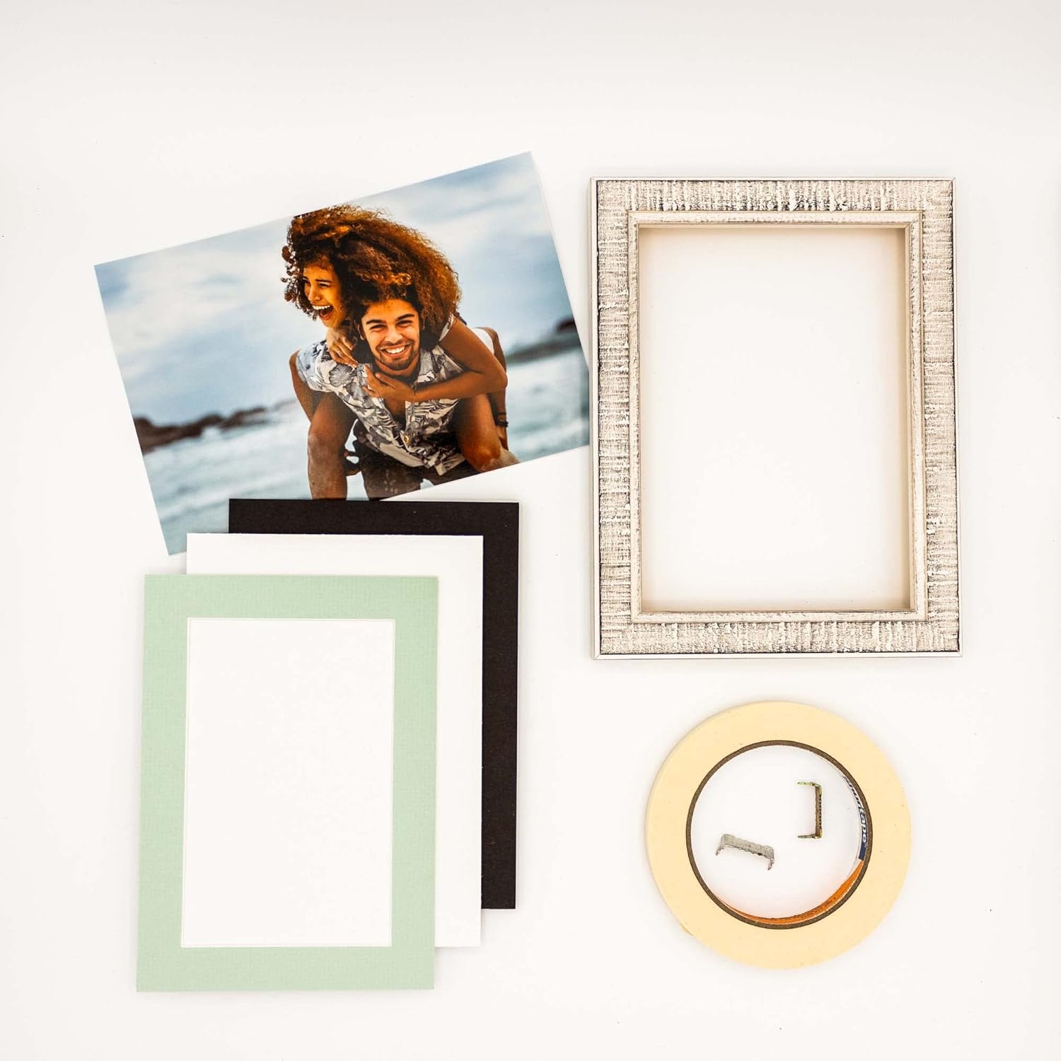 8.5x11 Mat for 11x14 Frame - Precut Mat Board Acid-Free Show Kit with Backing Board, and Clear Bags Honeydew Green 8.5x11 Photo Matte For a 11x14 Picture Frame Matboard for Framing, Pack of 25 Mats
