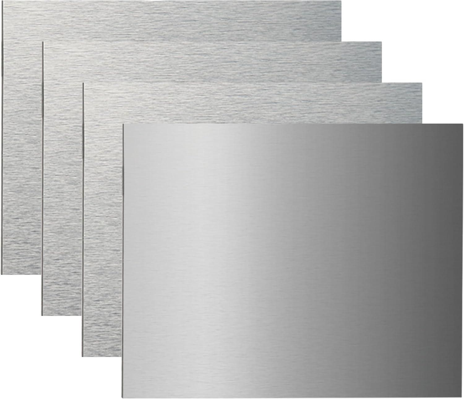 AlumaComp Aluminum Archival Painting & Mounting Panel 30x36, 4 Pack, Double-Sided, 100% Archival, Acid-Free, 4mm Thick, for All Media