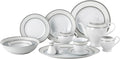Lorenzo Sirena 57-Piece Dinnerware Set, Service for 8