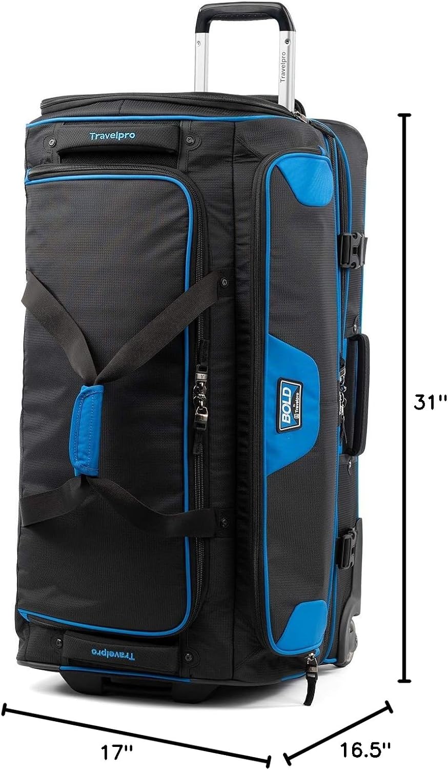 Travelpro Tpro Bold 2.0 30 Inch Drop Bottom Rolling Duffel