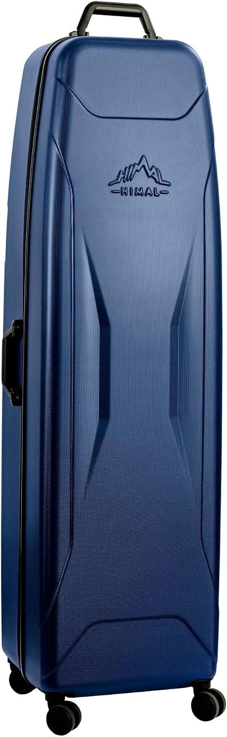 uniHimal Hard Case Golf Travel Bag with Wheels - PC Hard Shell Design Waterproof, Durable & Large Capacity - Golf Travel Case for Golf Clubs Ultimate Protection.
