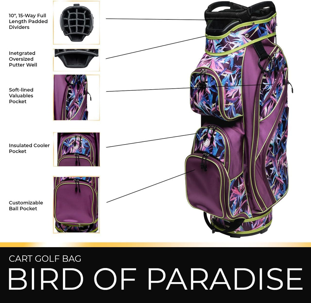 Glove It Women's Golf Bag, Lightweight Golf Cart Bag for Ladies