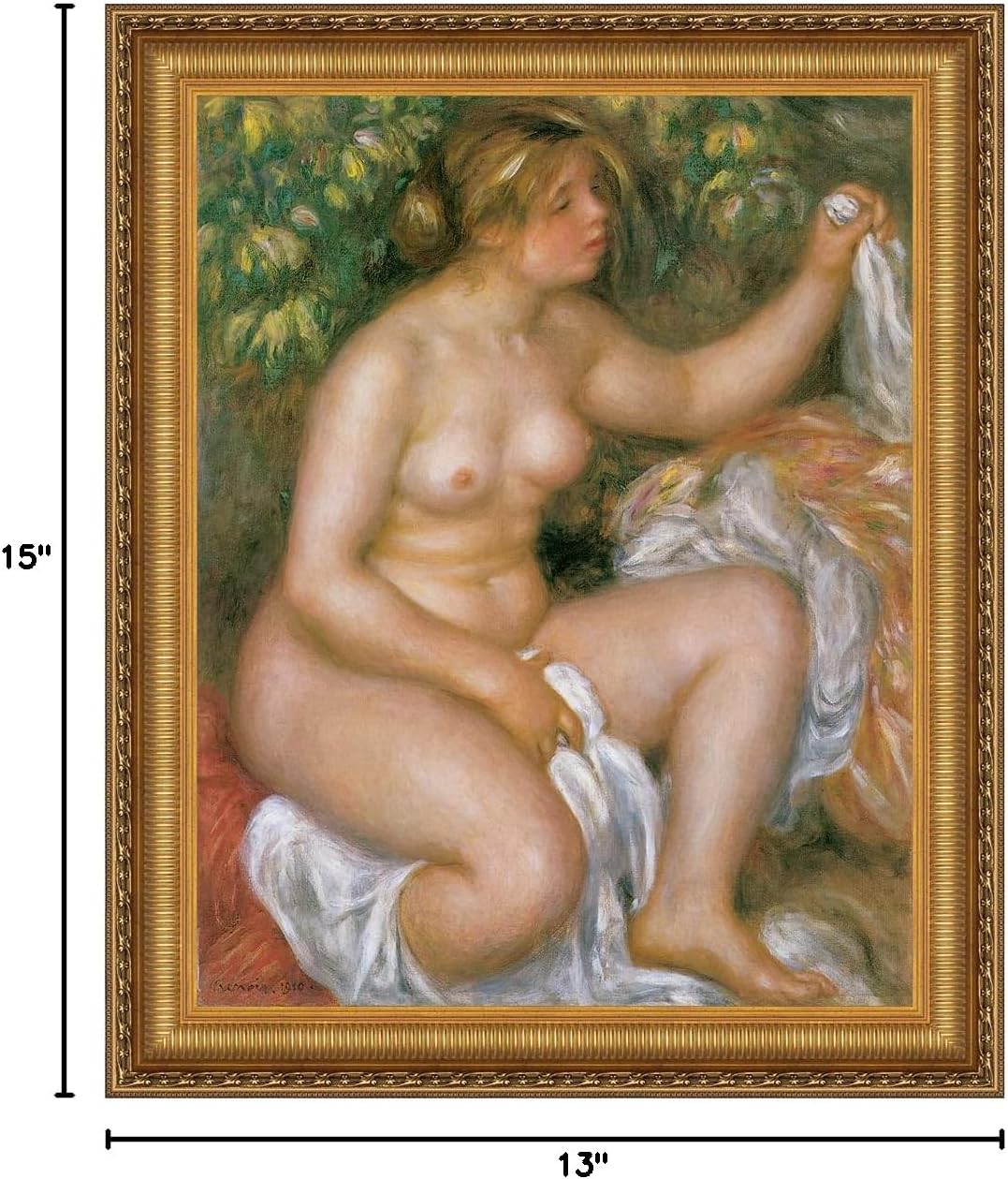 Design Toscano After the Bath, 1910, Canvas Replica Painting: Small