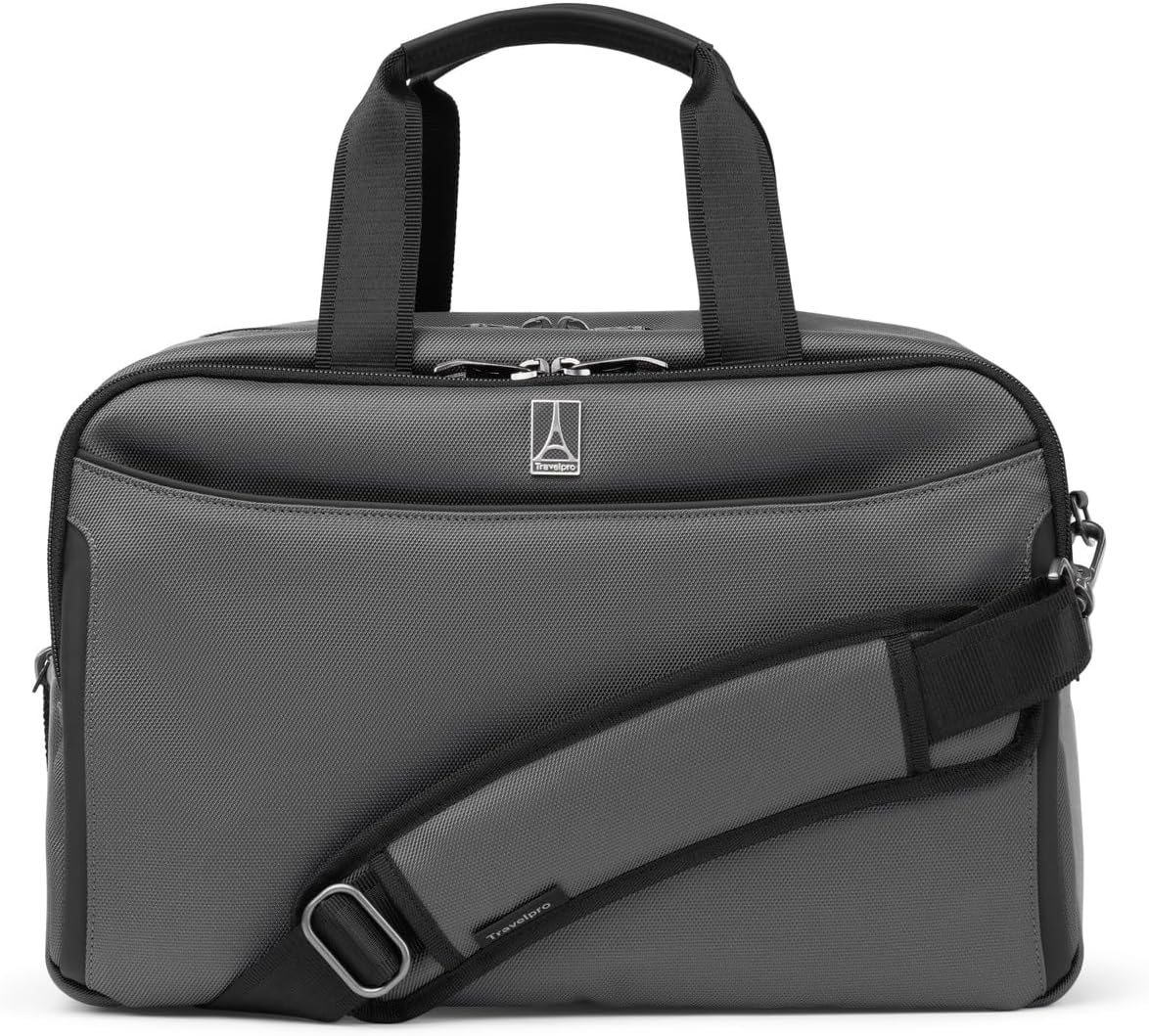Travelpro Crew Classic Lightweight Softside Luggage, Underseat Travel Tote Bag, Men and Women, Titanium Grey