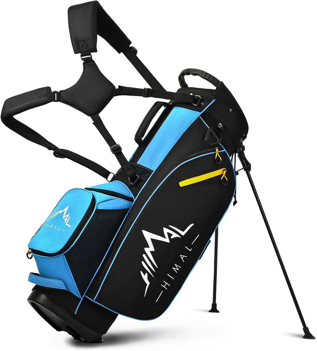 GoHimal 14-Way Golf Stand Bag, Golf Bag with Stand - Lightweight Durable Club Bag for Men & Women