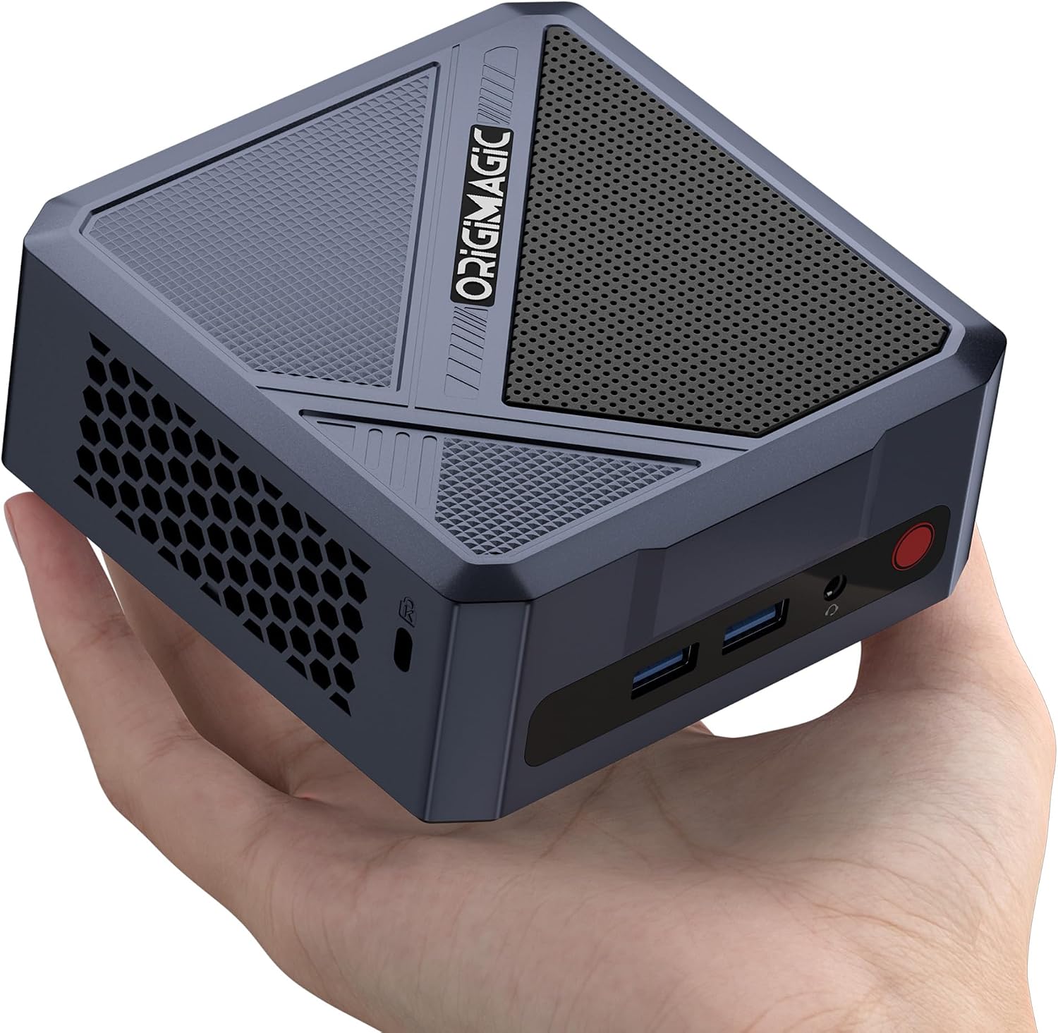 A1 Mini PC Oculink, Ryzen 7 7840HS, 32GB DDR5 1TB M.2 PCIe 4.0 SSD, Radeon 780M GPU Mini Desktop PC, 8K-USB 4.0, WiFi 6E, BT 5.2, 2.5G LAN, Mini Computers for Home/Office/Gaming