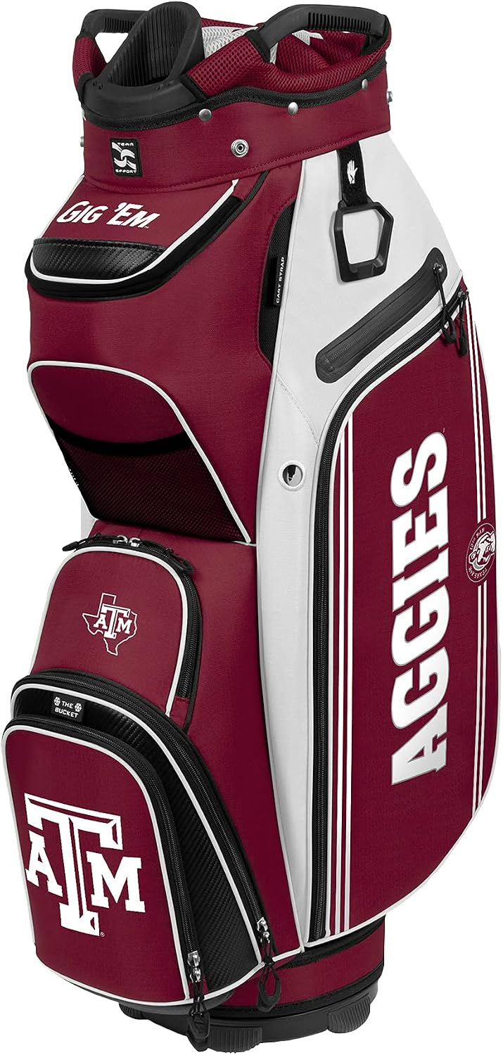 Team Effort NCAA The Bucket III Cooler Cart Golf Bag
