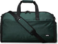 Halfday Convertible 2-in-1 Premium Garment Duffel Weekender Bag 45L: Wrinkle-Free Travel (Hanging Suit Compartment, Shoe Pockets, Trolley Sleeve), Balistic Nylon Carry-on, Palm