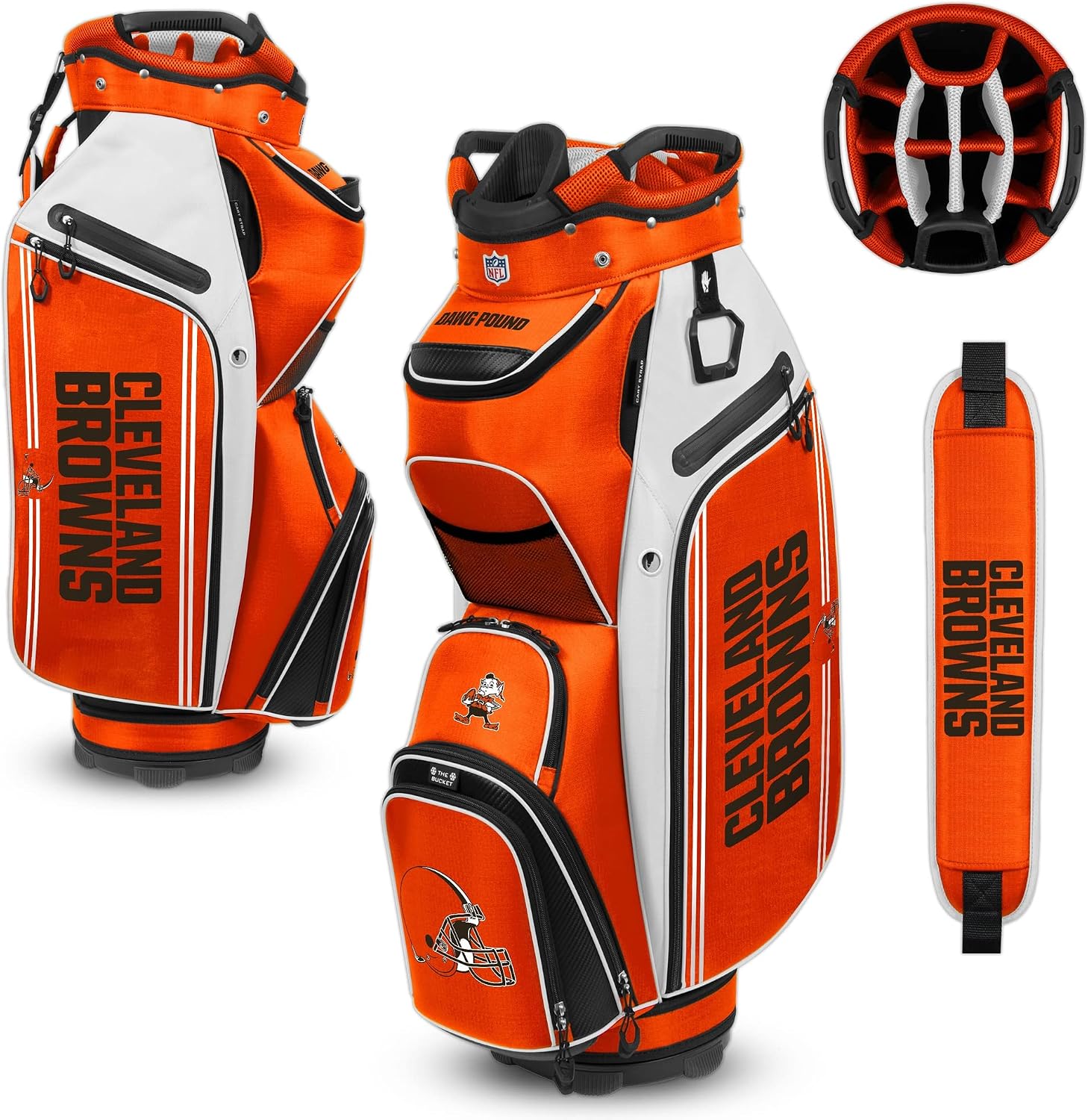 Team Effort NFL The Bucket III Cooler Cart Golf Bag