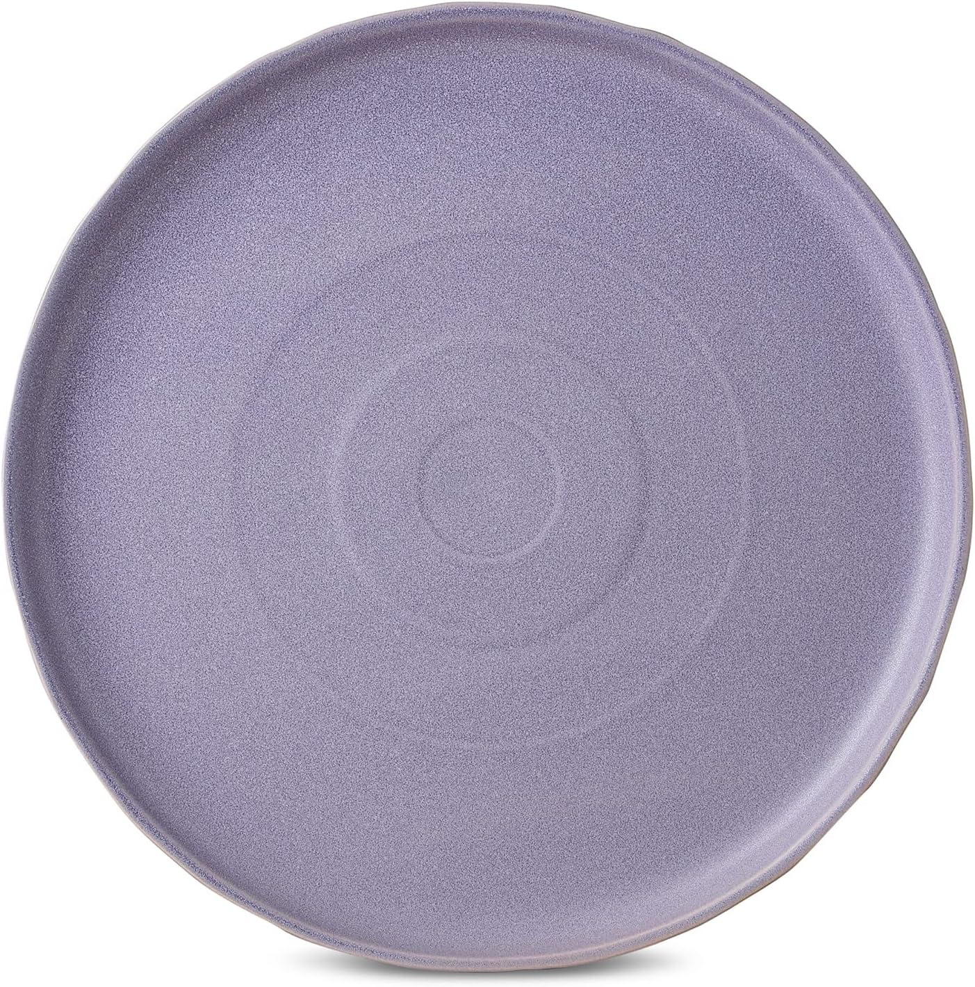 Stone by Mercer Project SHOSAI 16-Piece Stoneware Dinnerware Set, Plates and Bowls Set, Modern Dishware set fo 4, Lavender