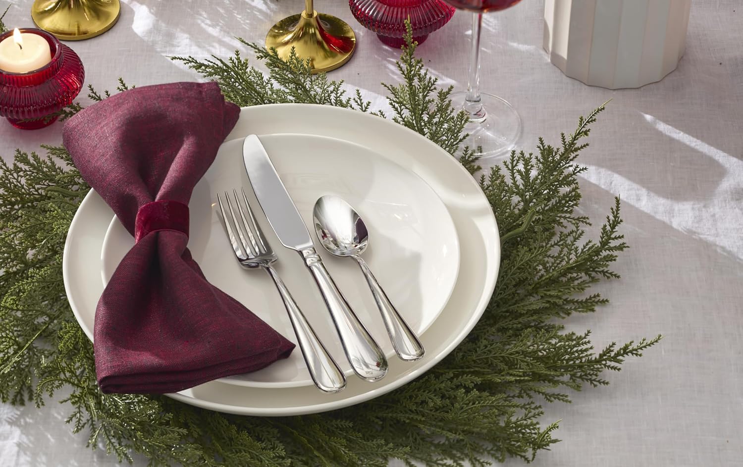 Lenox Dinnerware Sets, Studio 1414 Coupe 18-Piece Dinnerware Set, Service For 6, Bone China Material, Dishwasher Safe, Microwave Safe, Bowls, Plates And Bowls, Dinner Dishes, Plates (White, 18 Piece)