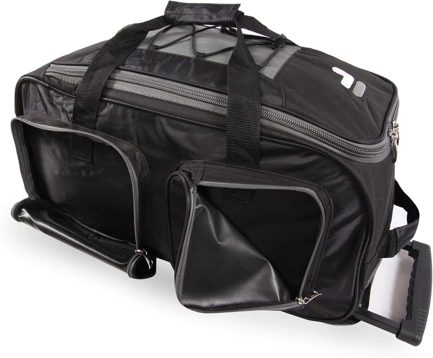 Fila 22' Lightweight Carry On Rolling Duffel Bag, Black, One Size
