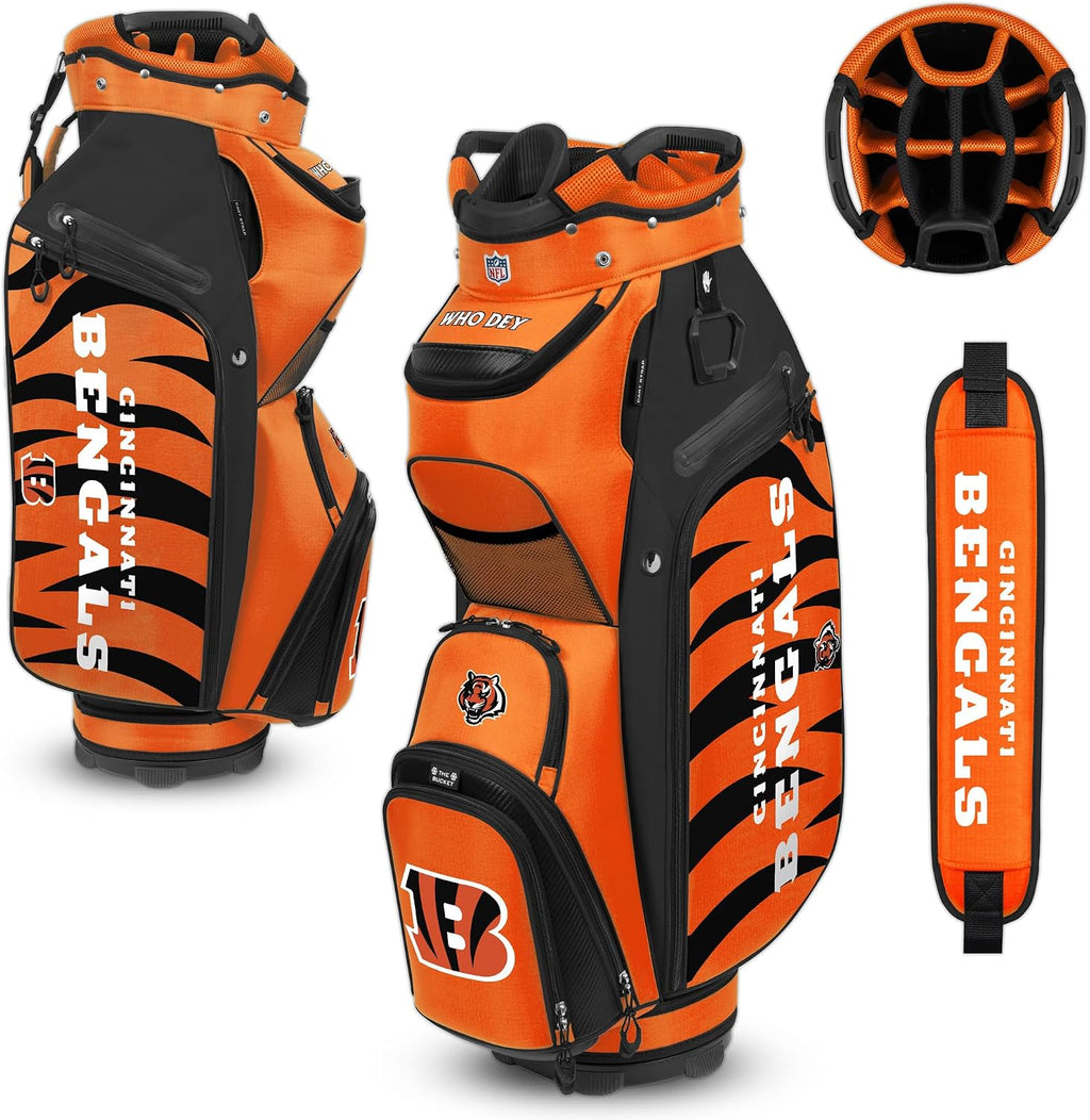 Team Effort NFL The Bucket III Cooler Cart Golf Bag