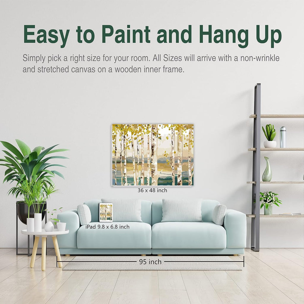 TEXTURE OF DREAMS Personalized Paint by Numbers Kit for Adults, Acrylic Painting Oil Painting on Framed & Stretched Canvas, Customized DIY Paint by Numbers Set Painting for Beginners (36' x 48')