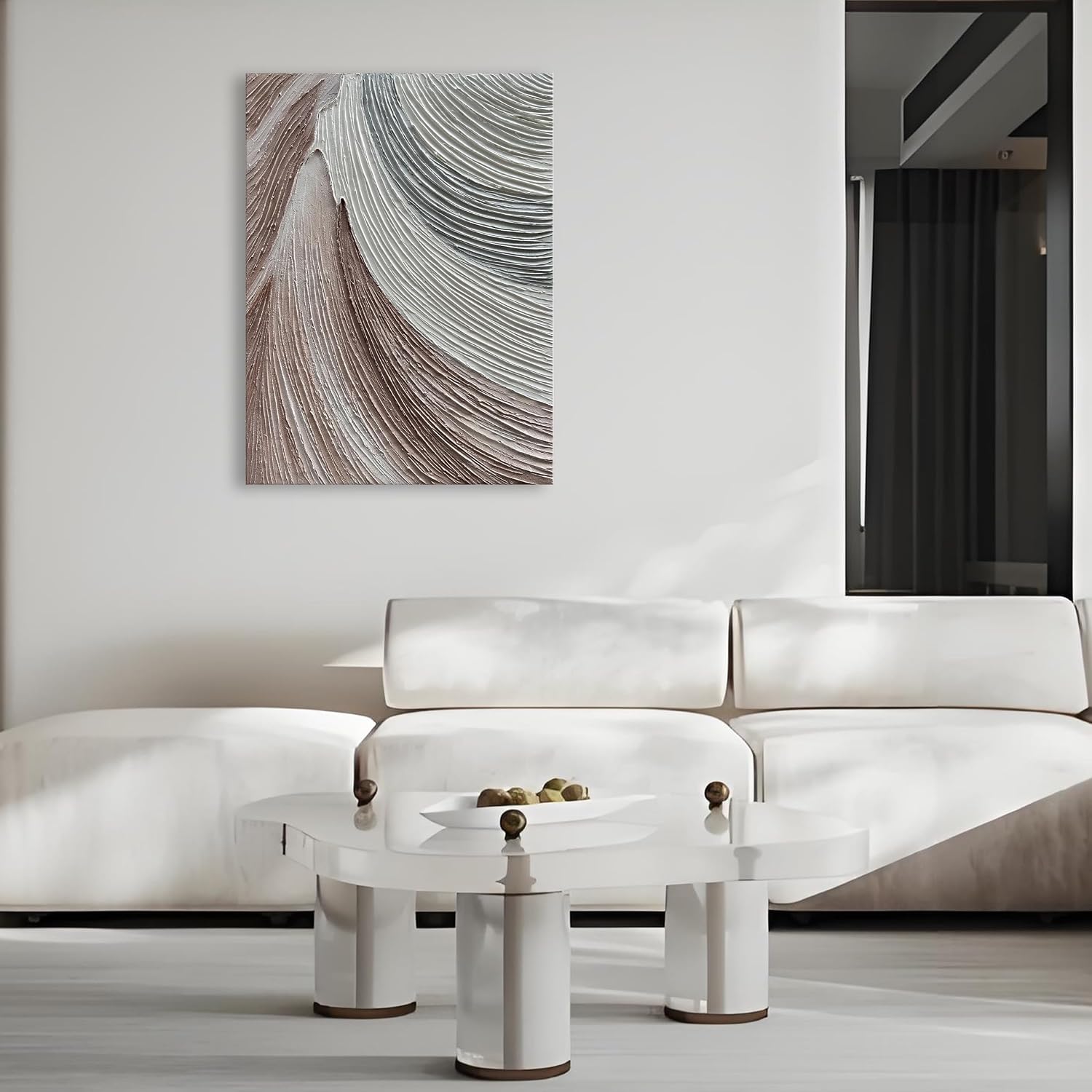 Art 40x28 inch Hand Painted Thick Texture Art Oil Painting Modern Abstract Art Canvas Wall Decoration Painting