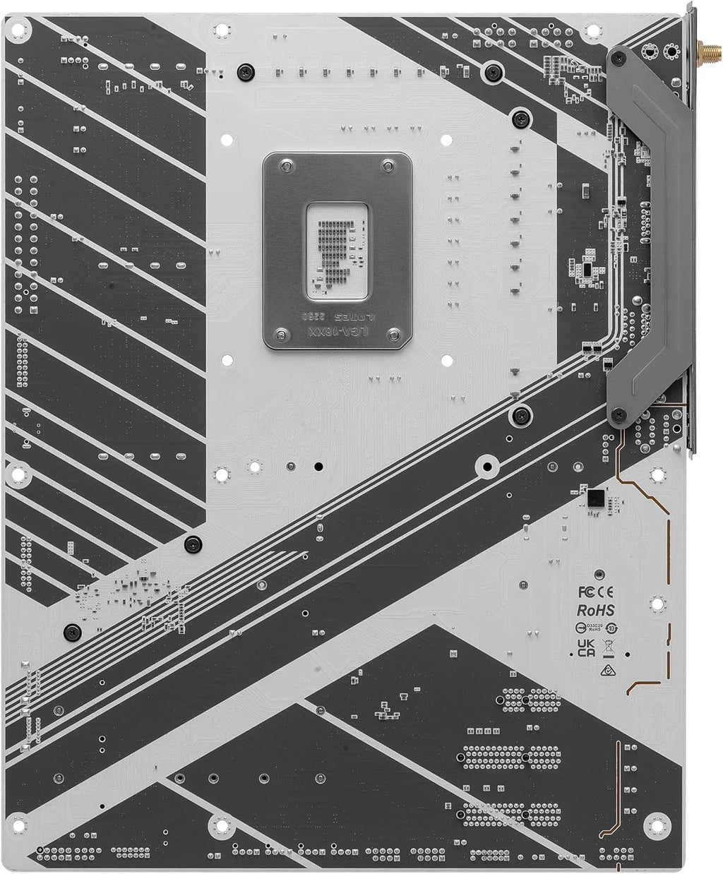 ASRock Z890 Pro RS WiFi 6E White Intel Core Ultra LGA1851 RL-ILM DDR5 8666 MHz 256 GB ATX Motherboard M.2