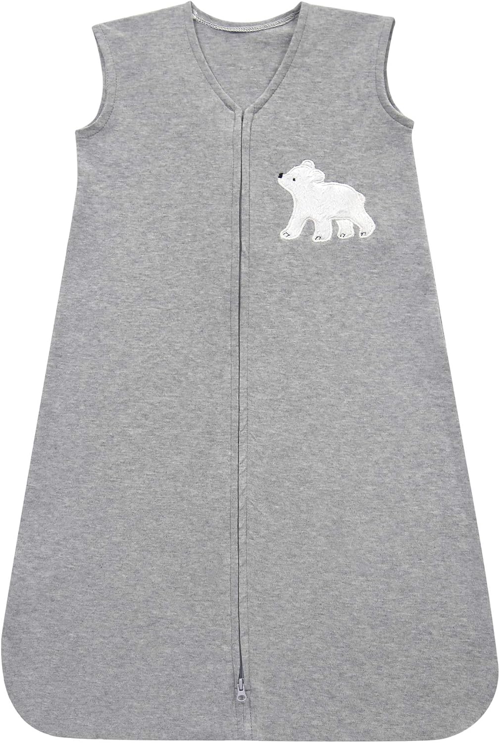 Lambs & Ivy Painted Forest 4-Piece Crib Bedding Set - Gray, Beige, White