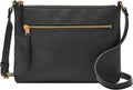 Fossil Women's Harper Leather Small Flap Crossbody Purse Handbag for Women