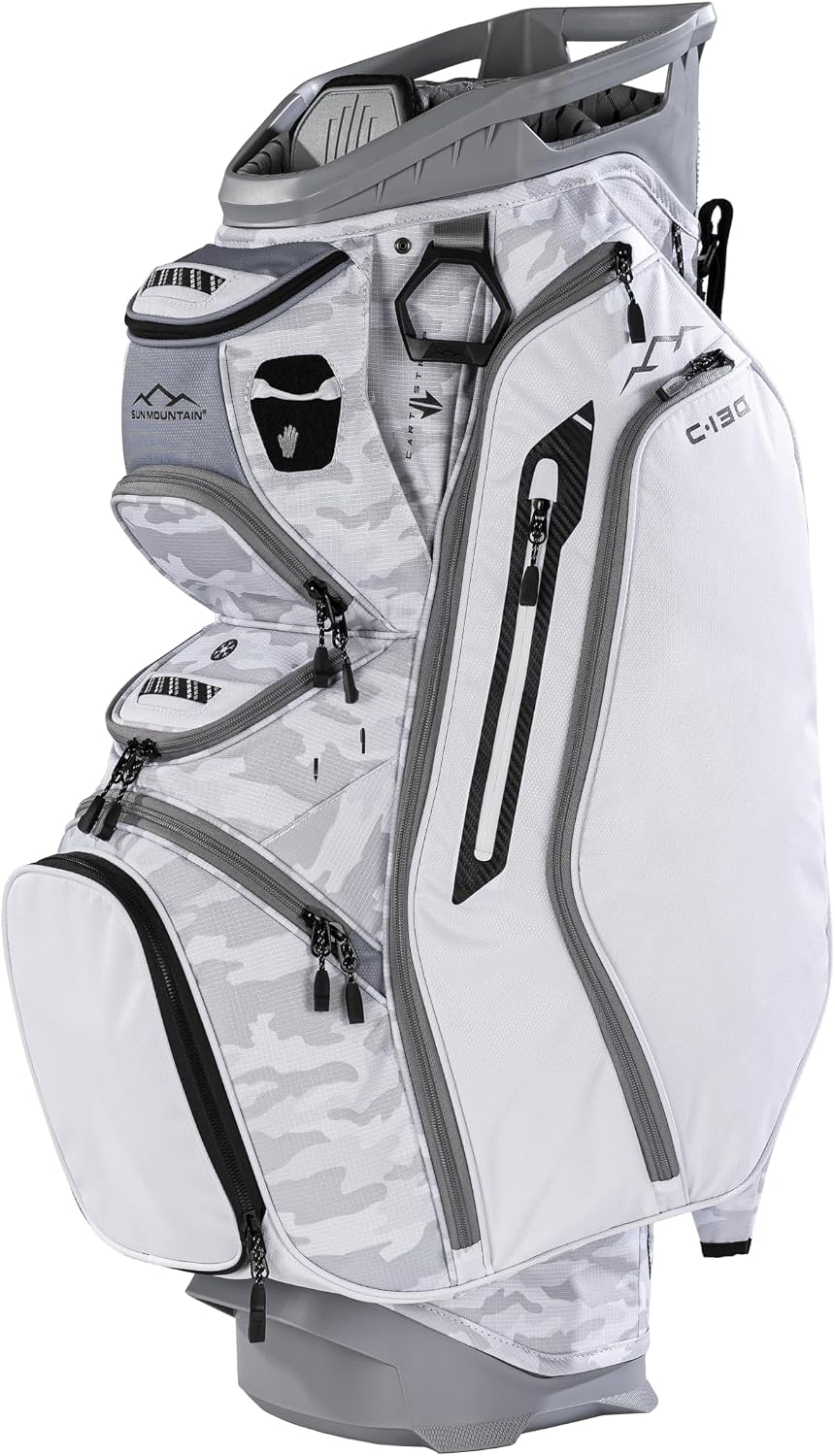 Sun Mountain Men's C130 Lightweight Cart Golf Bag, 14-Way Top, 2026 Model