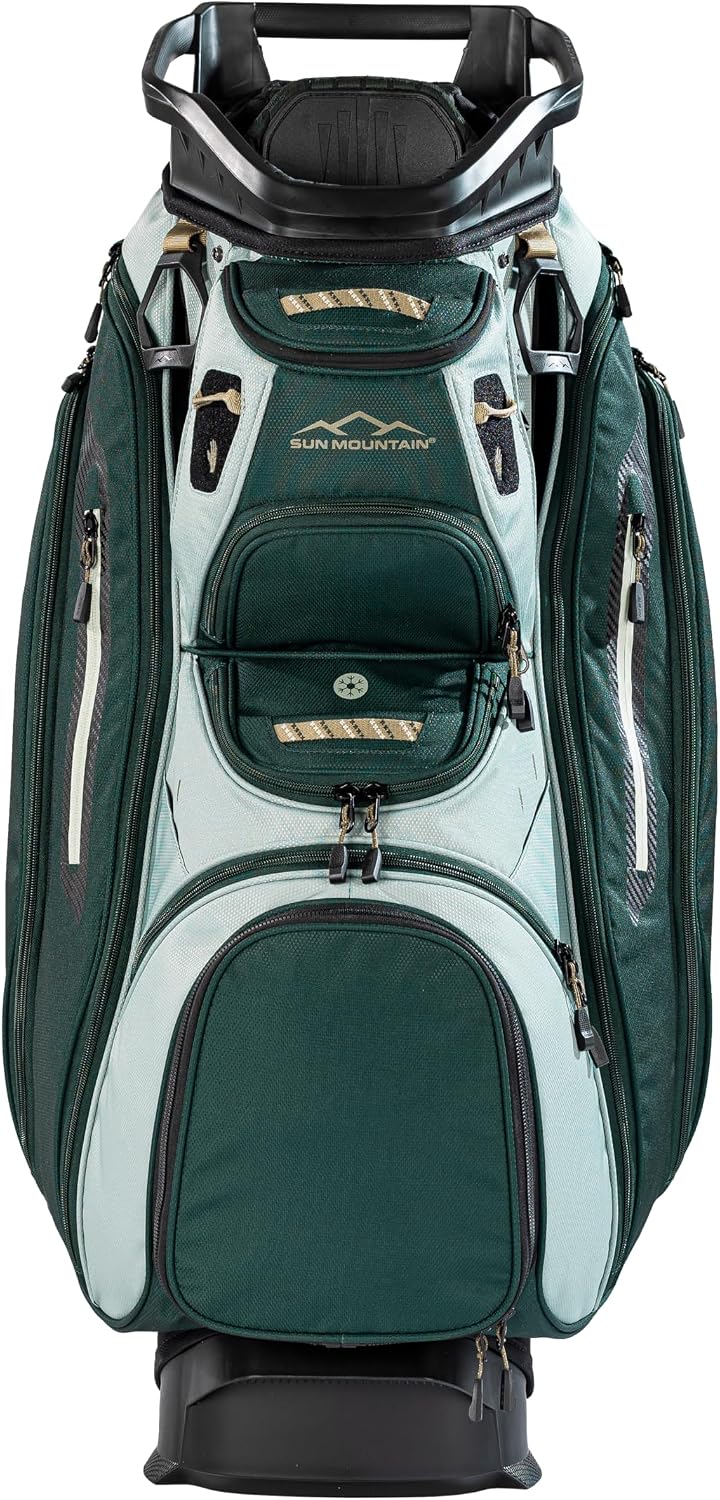 Sun Mountain Men's C130 Lightweight Cart Golf Bag, 14-Way Top, 2026 Model