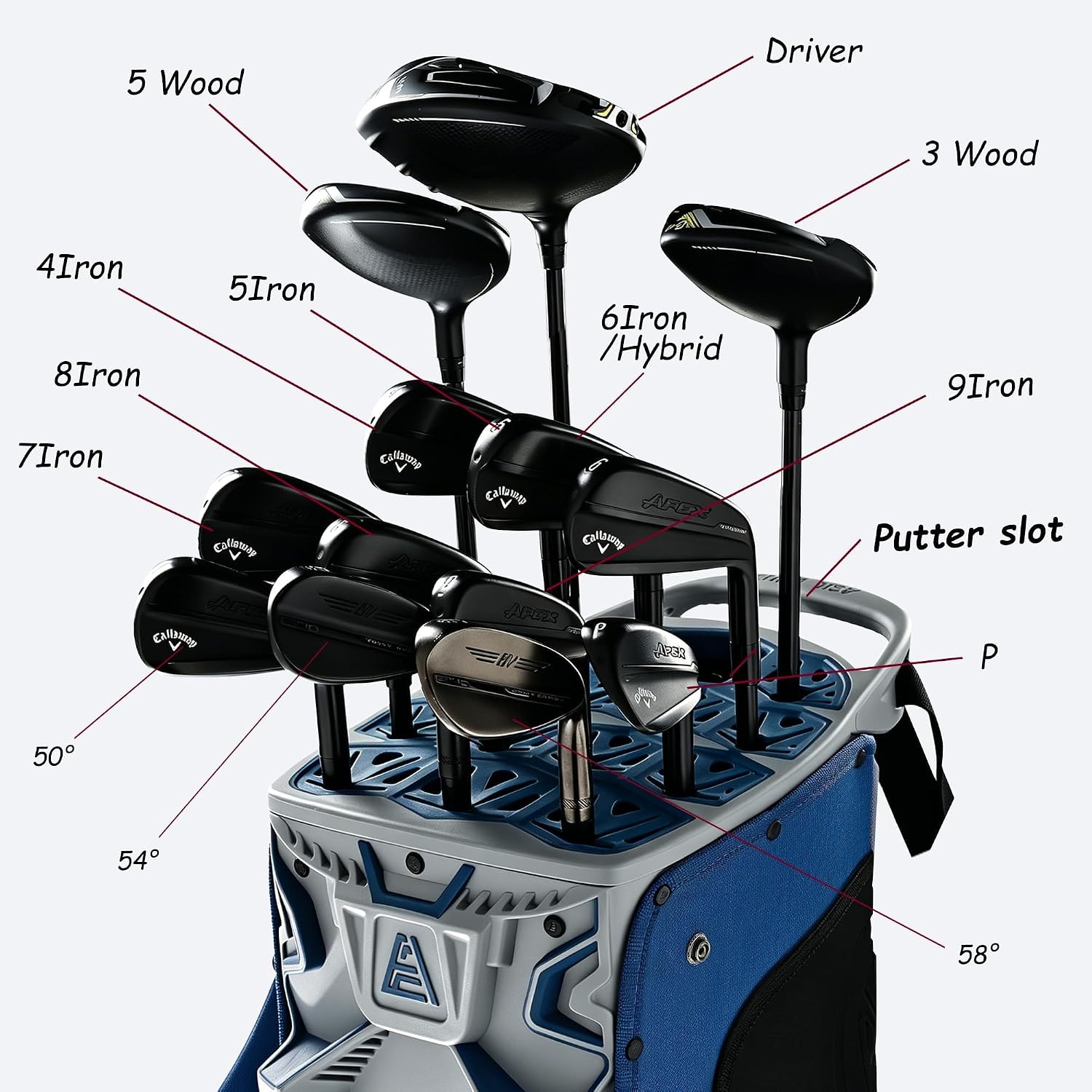 ASK ECHO Soundless 14-Way Hybrid Stand Bag for Men & Women