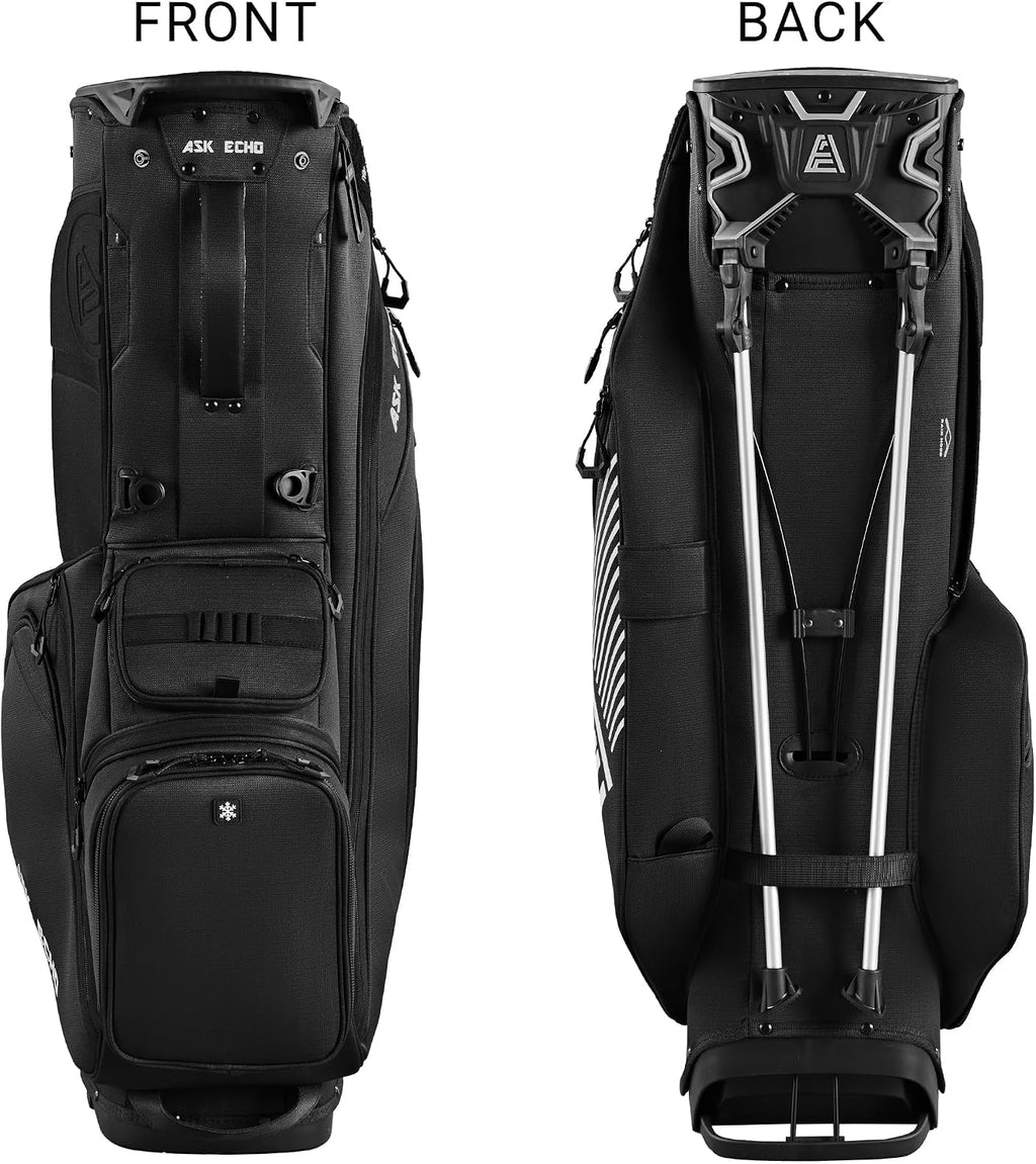 ASK ECHO Soundless 14-Way Hybrid Stand Bag for Men & Women