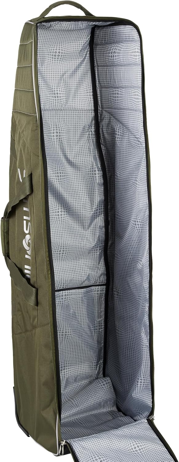 Samsonite Soft-Sided Golf Travel Bag with Wheels, Heavy-Duty 600D Polyester, Additional Top Padding, Shoe/Accessory Pocket, Foldable