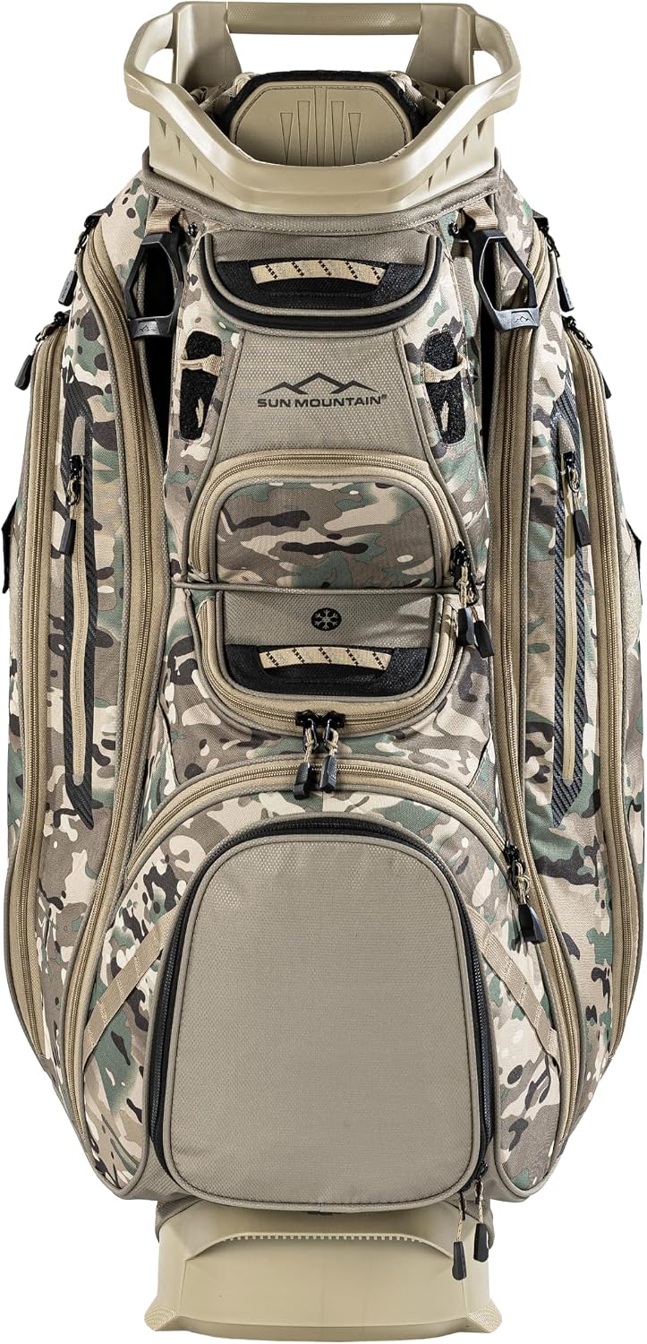 Sun Mountain Men's C130 Lightweight Cart Golf Bag, 14-Way Top, 2026 Model